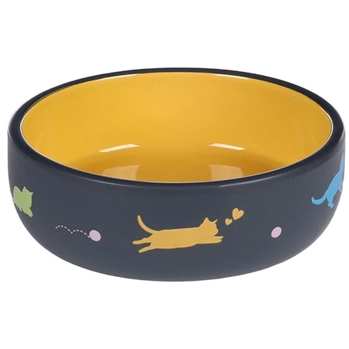 Керамічна миска Flamingo Rani Round для котів 380 мл (59149)