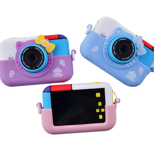 Детский фотоаппарат PRC Hello Kitty purple: Рекомендуемый возраст от 3 лет