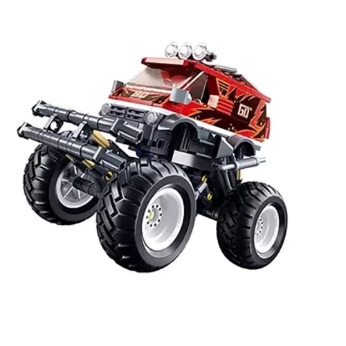 Конструктор Sluban Power Bricks Позашляховик Bigfoot Red Go (M38-B1159)