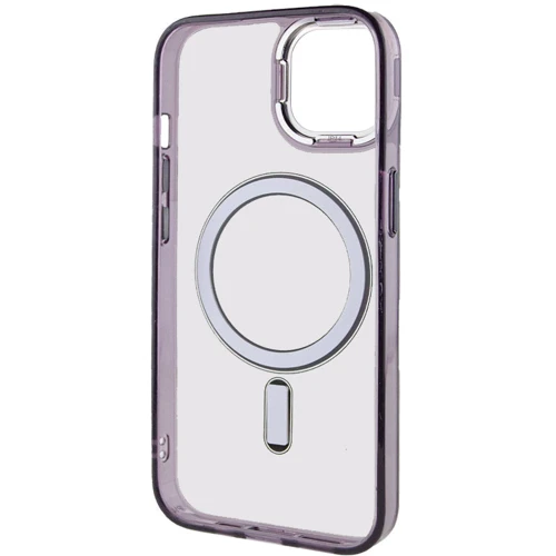 Чехол для iPhone Epik TPU Iris with MagSafe Black for iPhone 14 Pro: Материалы Силикон