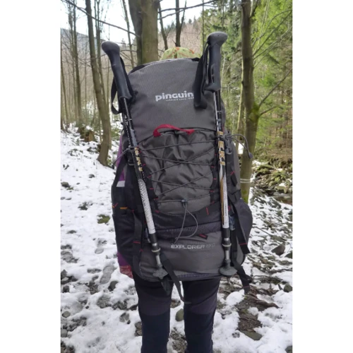 Рюкзак туристический Рюкзак Pinguin Explorer 75 Black 2020 (PNG 301199)