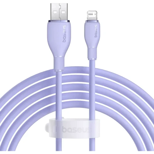 Кабель Baseus USB Cable to Lightning Pudding Series Fast Charging 2.4A 2m Nebula Purple (P10355700511-01)
