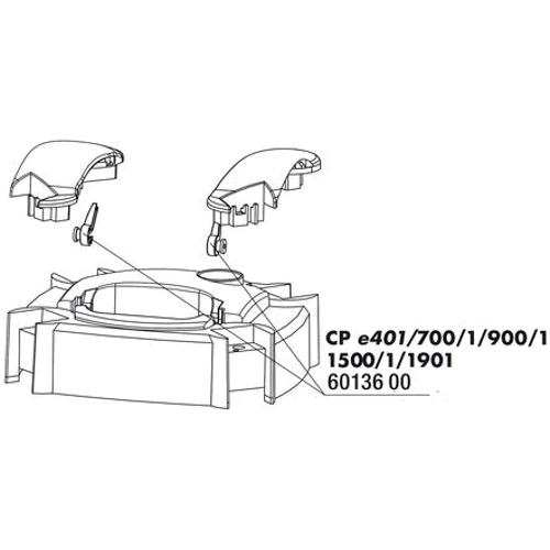 Фіксатор для фільтра CristalProfi e700/e900/e1500 (60136): Виробник JBL