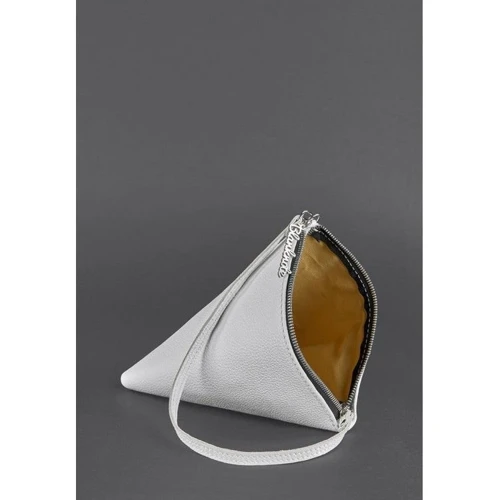 Женский клатч BlankNote белый (BN-BAG-25-white): Фактура Зернистая, Матовая