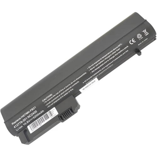 Батарея для ноутбука HP Compaq EH768AA EliteBook 2530p 10.8V Black 5200mAh OEM (907066): Ємність, мАг 5200