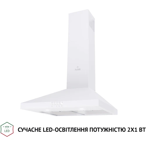 Вытяжка Perfelli K 5202 WH 700 LED: Тип монтажа Настенный
