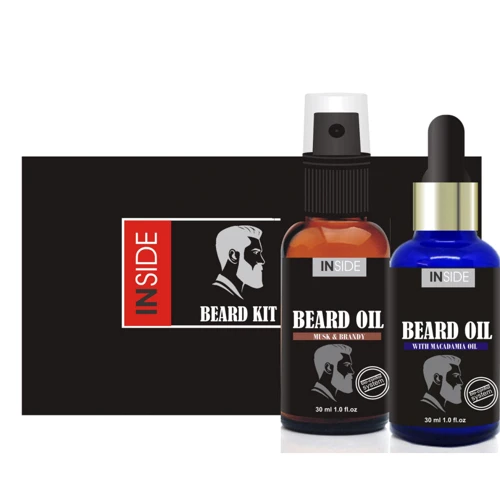 Inside Beard Oil Kit - подарунковий набір засобів для догляду за бородою, 2х30 мл: Тип набір