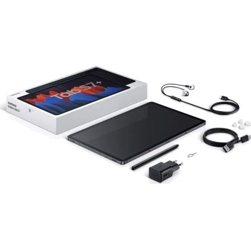 Планшет Samsung Galaxy Tab S7 Plus 6/128GB LTE Mystic Black (SM-T975NZKA): Дисплей 12.4 Super Amoled (2800x1752)