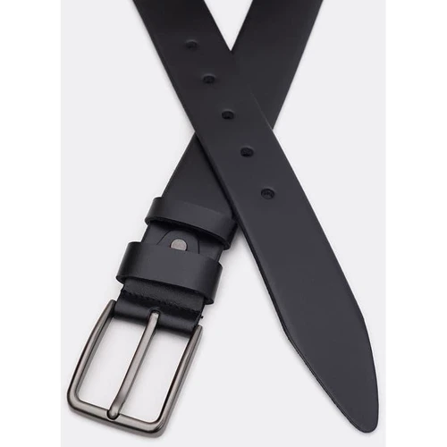 Мужской ремень Borsa Leather черный (115v1fx62-black): Пол Мужской