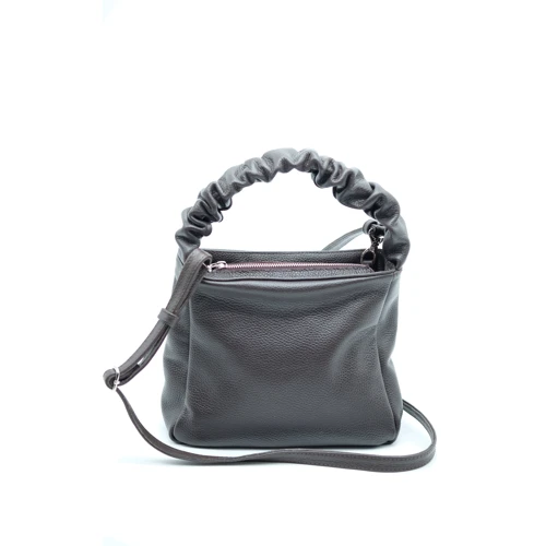 Женская сумка-мешок ARTiS Bags черная (1717 703): Тип ручки Со съемным ремнем, Короткая ручка, Плечевой ремень