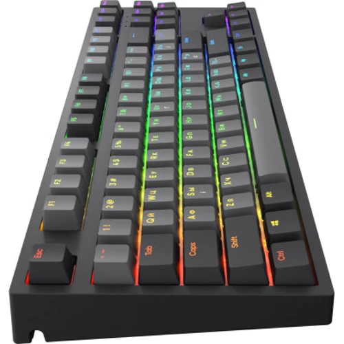 Клавиатура Dark Project One KD87A PBT Gateron Mechanical Yellow (DPO-KD-87A-004100-GYL): Количество клавиш 87
