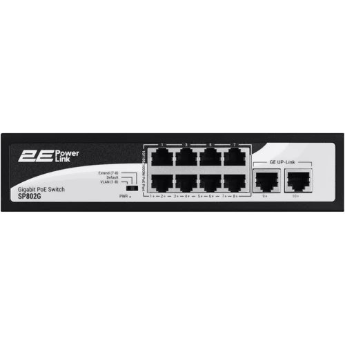 Мережевий комутатор 2E PowerLink SP802G (2E-SP802G) фото 6