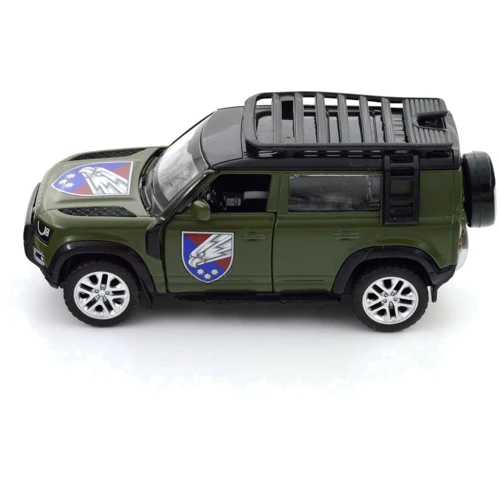 Автомодель TechnoDrive серии Шевроны Героев - Land Rover Defender 110 - 25 ОПДБр (250289M) фото 15