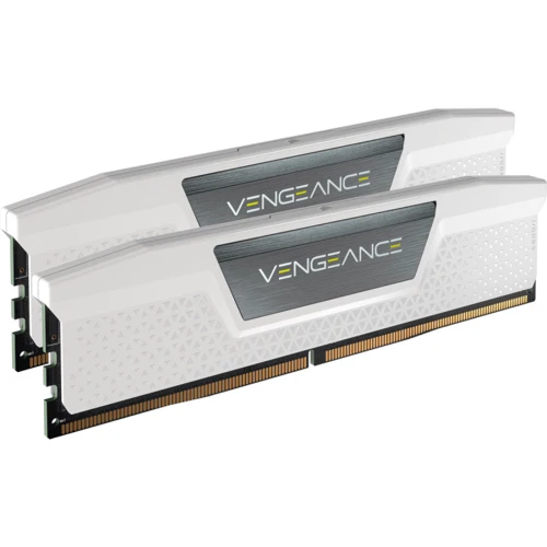 Corsair 32 GB (2x16GB) DDR5 5200 MHz VENGEANCE White (CMK32GX5M2B5200C38W)