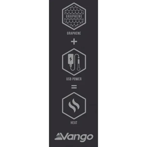 Спальный мешок Спальный мешок с подогревом Vango Radiate Single/-3°C Black Left черный (SBQRADIATB05TJ8): Длина 215 см