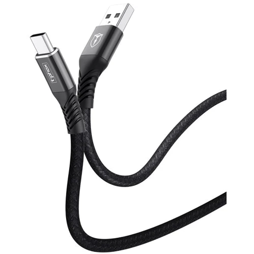 Кабель T-PHOX USB Cable to USB-C Jagger 1m Black (T-C814 black): Тип USB Cable - USB-C