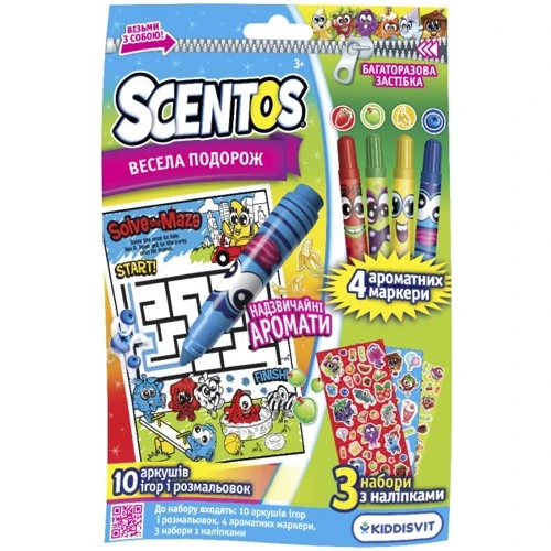 Набір для творчості Scentos Весела мандрівка (43866): Виробник Scentos