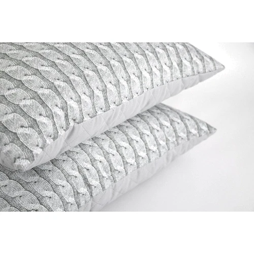 Подушка Руно Grey Braid 40х40см декоративна (Р311.52_Grey Braid): Форма Квадратная