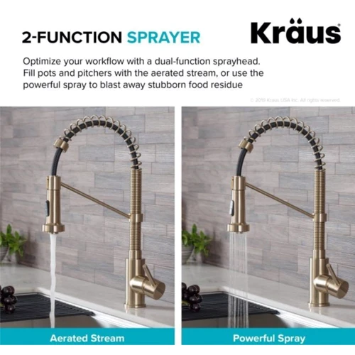 Змішувач для кухонного миття Kraus KPF-1610BG
