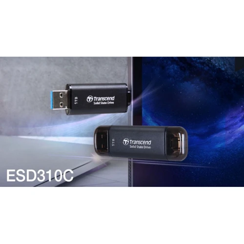 Transcend ESD310C 512 GB (TS512GESD310C): Форм-фактор Portable