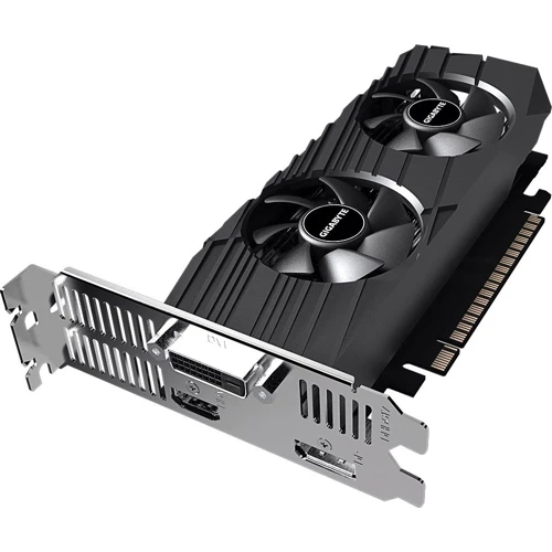 Відеокарта GIGABYTE GeForce GTX1650 4096Mb OC LP (GV-N1650OC-4GL): Розрядність шини пам'яті, біт 128