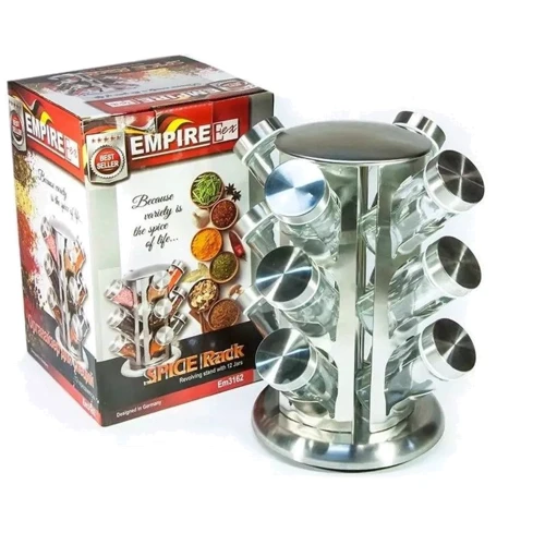Набор для специй Empire 12 емкостей 25 см (И3162)