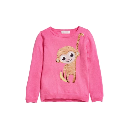 Джемпер H & M б5493907 122-128 см рожевий