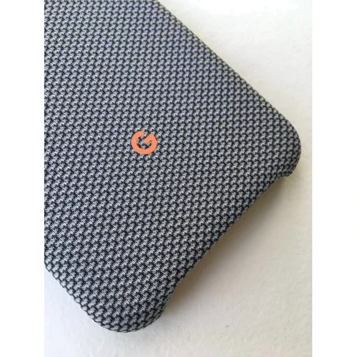 Чохол для телефона Google Official Fabric Gray для Google Pixel 4 (GA01281): Матеріал поликарбонат
