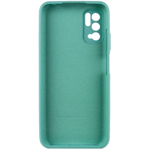 Чохол для телефона Mobile Case Silicone Cover Shield Camera Ice Blue для Xiaomi Redmi Note 10 5G / Poco M3 Pro / Poco M3 Pro 5G: Сумісність Xiaomi Redmi Note 10 5G / Poco M3 Pro / Poco M3 Pro 5G