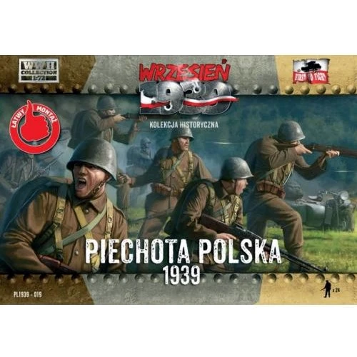 Набір фігурок First To Fight Польська піхота, 1939 (FTF019)