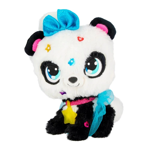 Интерактивная игрушка Shimmer Stars Говорящая панда 2020, (с аксессуарами) фото 3