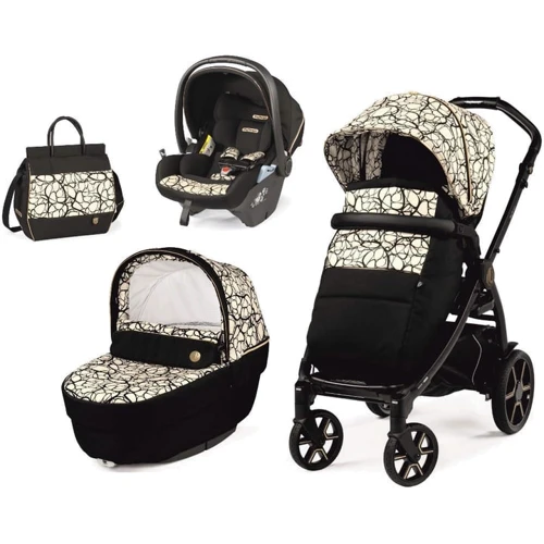 Універсальна коляска 3в1 Peg-Perego Book Grafic Gold Lounge (PACK-BOOK31LG00002)