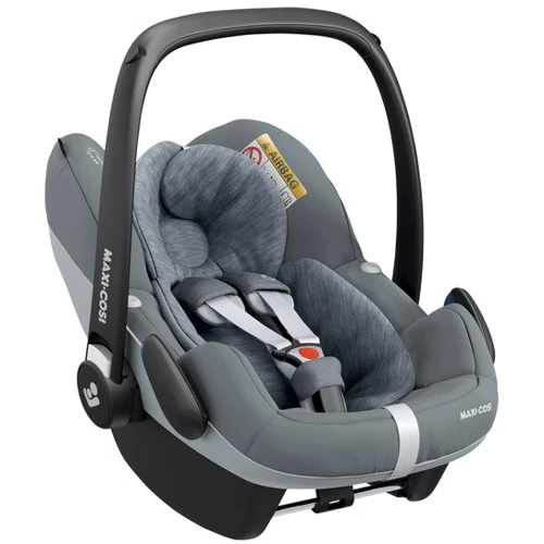 Автокресло MAXI-COSI Pebble PRO i-Size Essential Grey: Внутренние ремни 3-х точечные