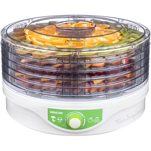 Сушка овощей Sencor SFD 2105WH: Мощность, Вт 250