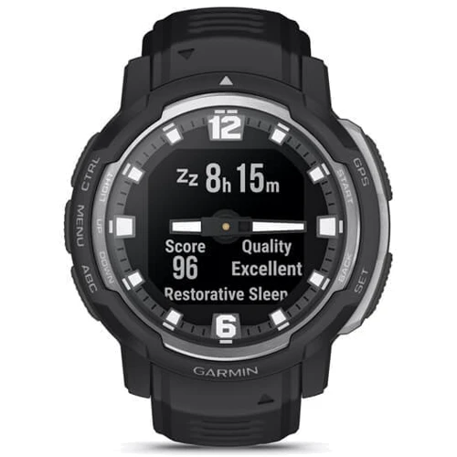 Смарт-часы Garmin Instinct Crossover Black (010-02730-03): Виды спорта Плавание, Велоспорт, Бег