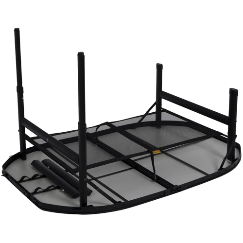 Стол Bo-Camp Northgate Oval 120x80 cm Black/Grey (DAS302568): Форма Овальный