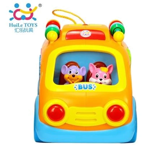 Игрушка Huile Toys "Веселый автобус" (988)