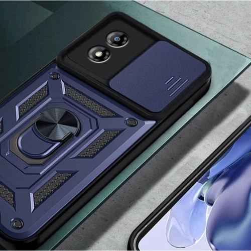 Чохол для телефона BeCover Military Blue для Motorola Moto E13 (709102): Тип накладка на заднюю часть