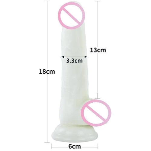 Фалоімітатор LoveToy Lumino Play Dildo 7"