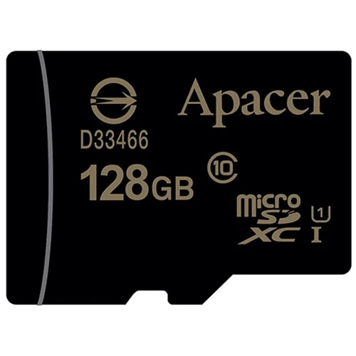Карта пам'яті Apacer 128GB microSDXC Class10 UHS-I (AP128GMCSX10U1-RA)