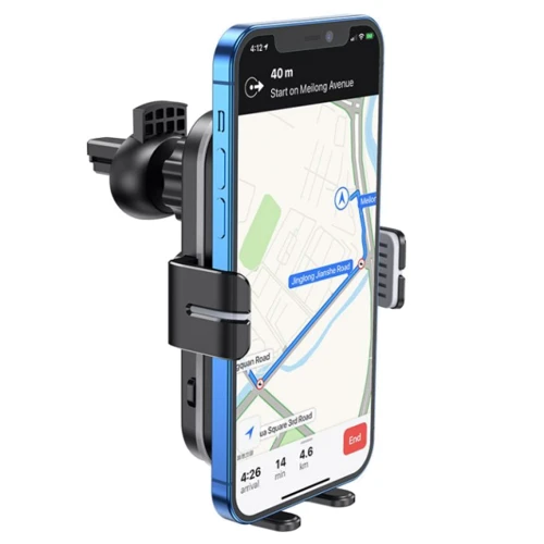 Держатель Hoco Car Holder Air Ven Wireless Charger 15W Black (CA80): Тип автомобильный