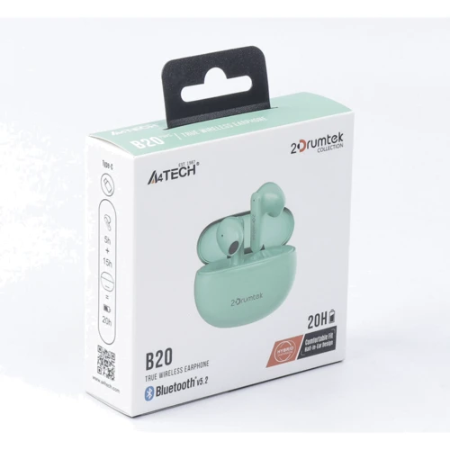 Навушники A4Tech B20 Mint Green: Опір навушників (Ом) 32