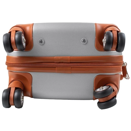 Чемодан Rogal XS серебристый (RGL6881XS-silver): Материал Пластик