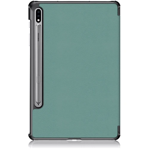 Аксессуар для планшетных ПК BeCover Smart Case Dark Green for Samsung Galaxy Tab S7 T870/T875 / Galaxy Tab S8 2022 X700/X706 (705222): Цвет зеленый