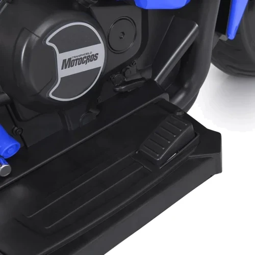 Детский электромотоцикл 3 колесный Bambi Racer Kawasaki 45W синий (M 5023EL-4): Материал колес EVA