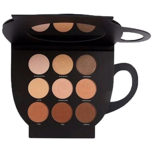 Makeup Revolution X Friends Grab a Cup Face Palette Light to Medium Тени для век Палетка 9 цветов 25.2 g