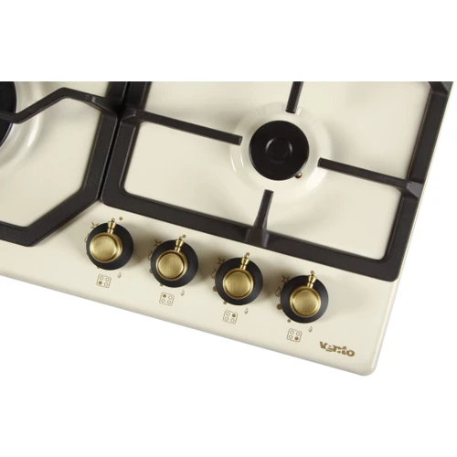 Варильна поверхня газова Ventolux HSF640-L3 CESBT (IVORY/BRONZE): Розміри для вбудовування (ШxГ) 55x47.5 см