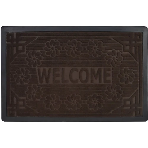 Коврик под двери Мой Дом Welcome 50х80 см коричневый (TZR01458/Br)