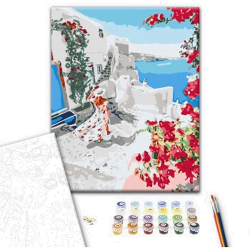 Картина по номерам Brushme Цветущая Греция 40x50 см (BS34836): Производитель Brushme