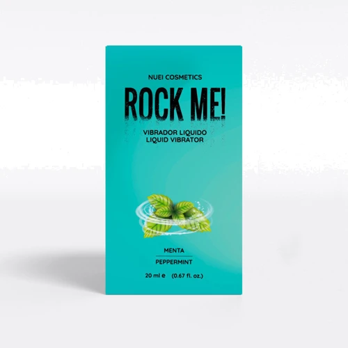 Рідкий вібратор Nuei ROCK ME 20 мл (м'ята)